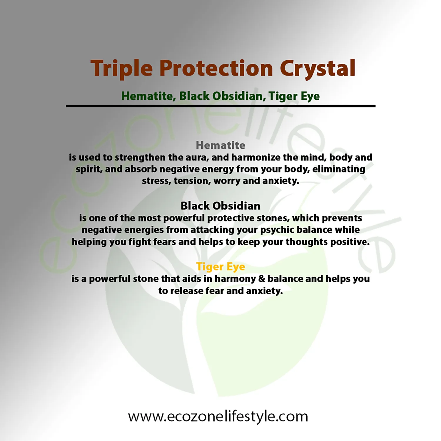 El'Cobre Power Bracelet armbånd triple protection