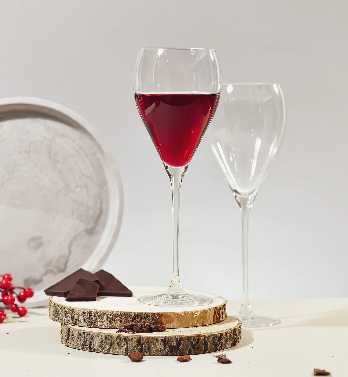Krosno vinglas 510 ml stort klart glas