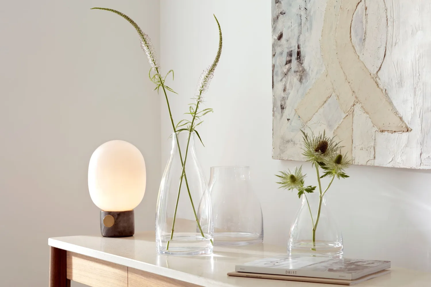 LSA Kiln Vase vase tykt glas