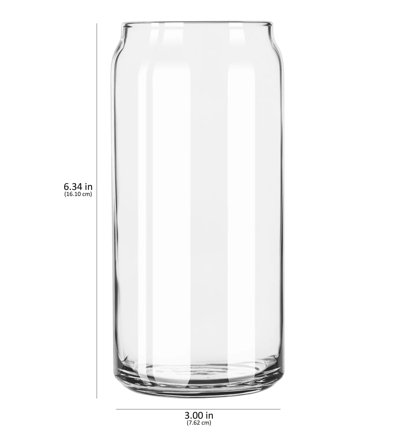 Libbey Classic Can XL glas 591 ml sæt 4 dåseform