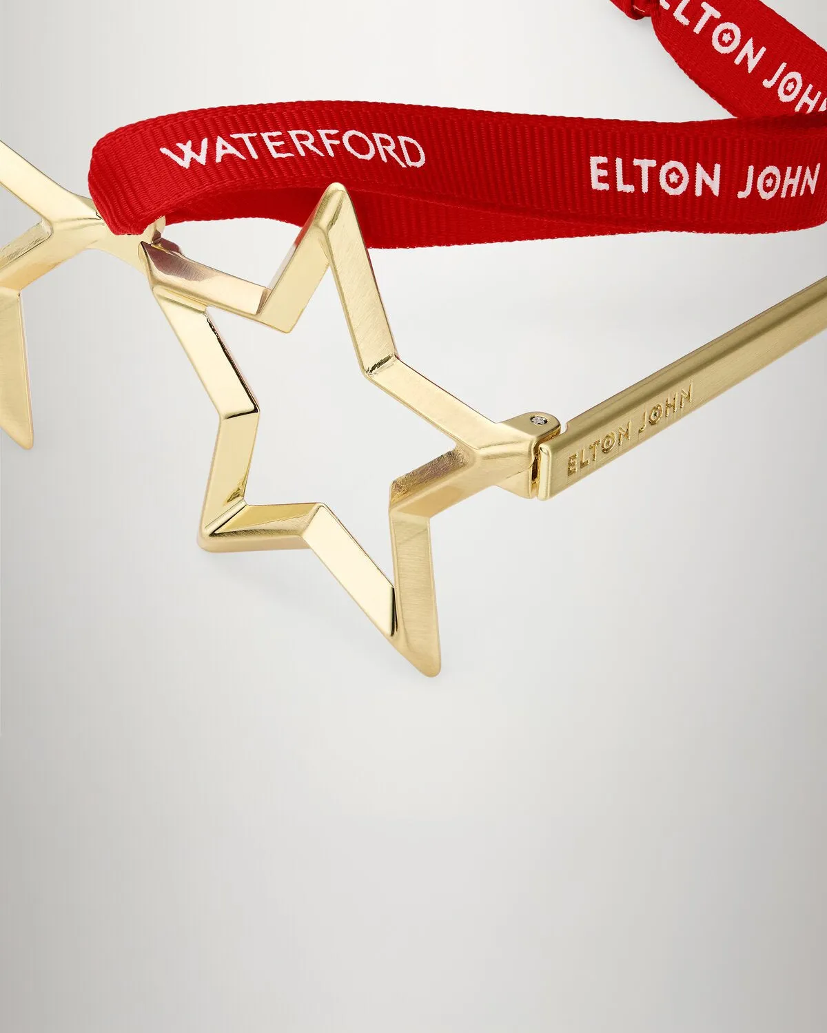 Waterford Elton John stjernebriller julepynt guld