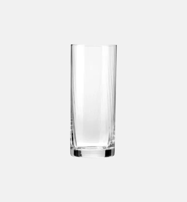 Krosno Ice Optic highballglas 330 ml riflet