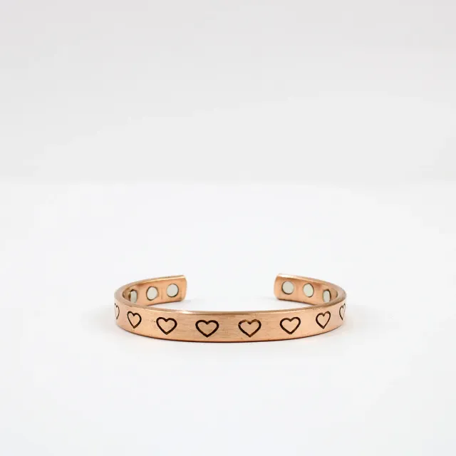 El'Cobre Design 10 kobberarmbånd med magnet gaveæske