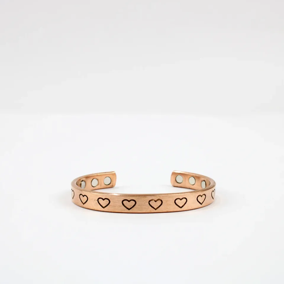 El'Cobre Design 10 kobberarmbånd med magnet gaveæske