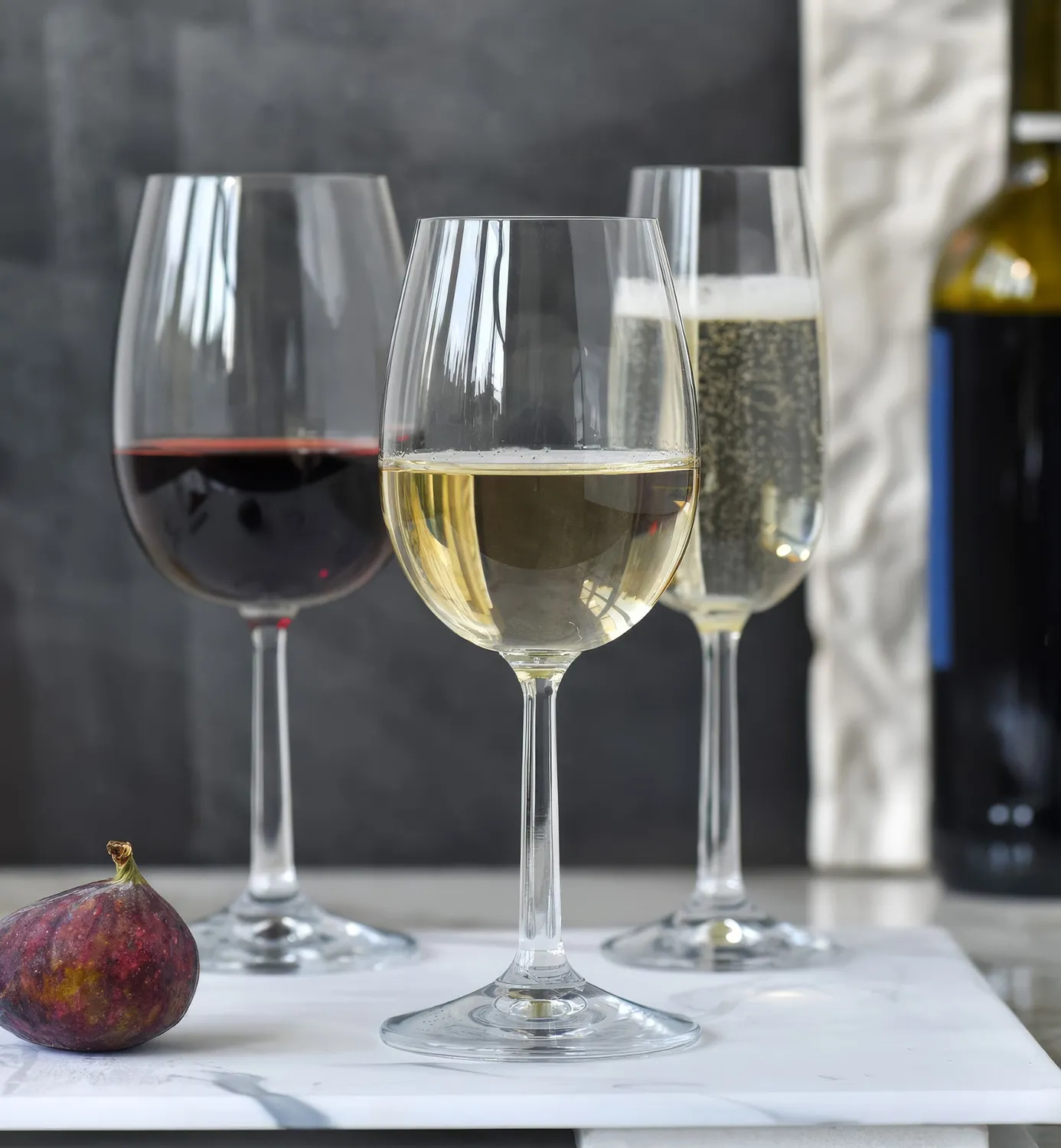 Krosno hvidvinsglas 280 ml krystalglas