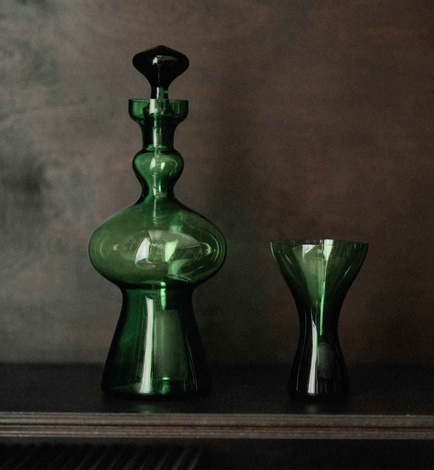 Krosno Sophia 1968 glas 150 ml emerald