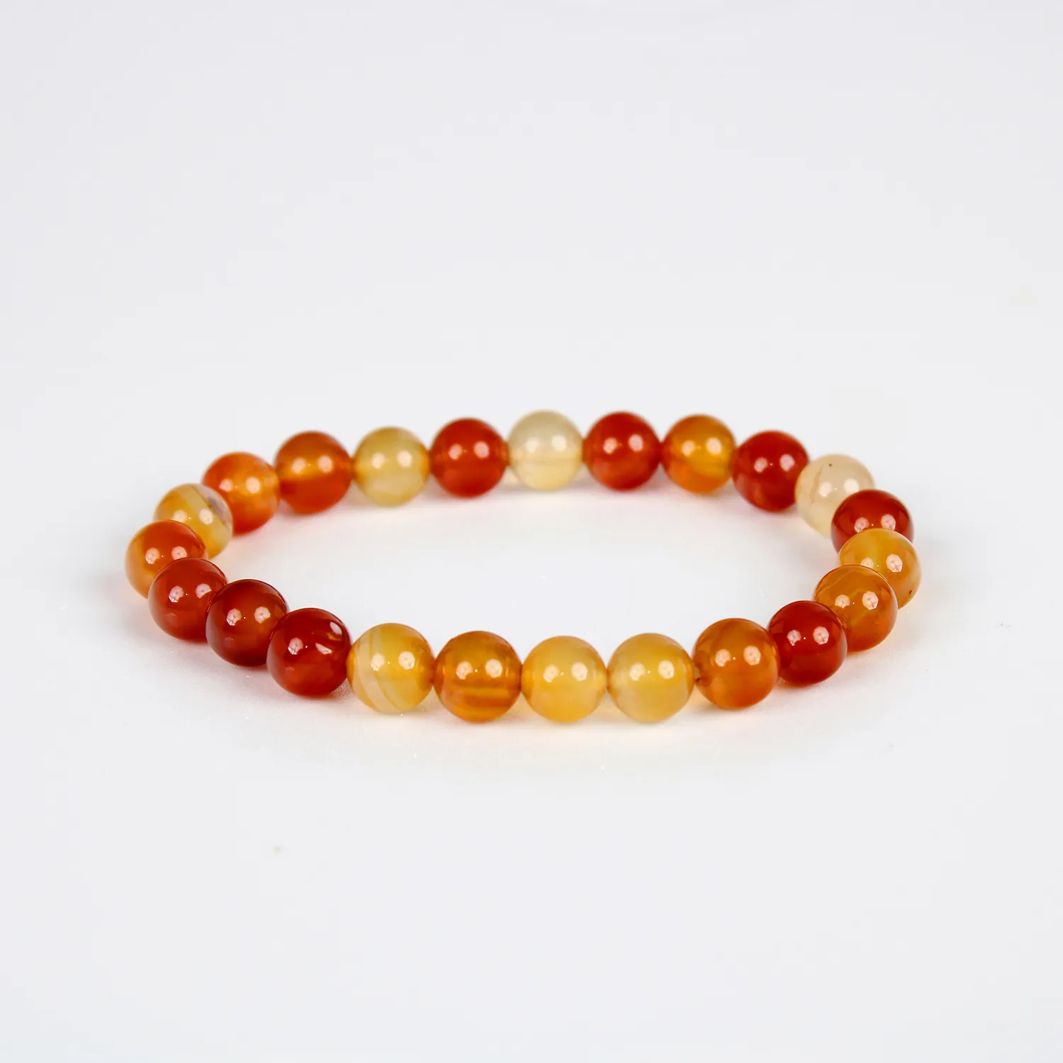 El'Cobre Carnelian 8mm armbånd karneol AAA
