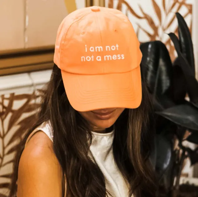 Mugsby Not Not a Mess kasket pink mesh justerbar