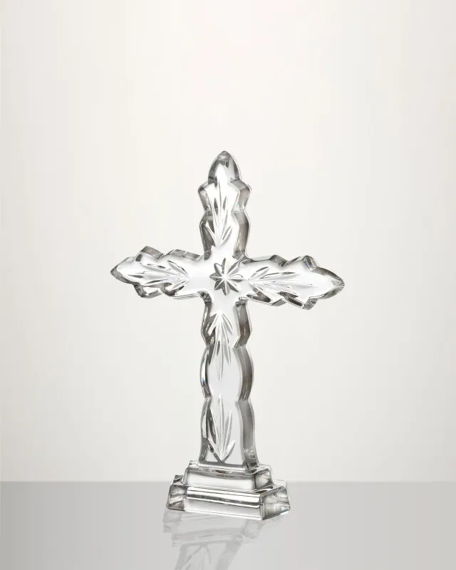 Waterford Religious Cross krystalkors 14 cm gave