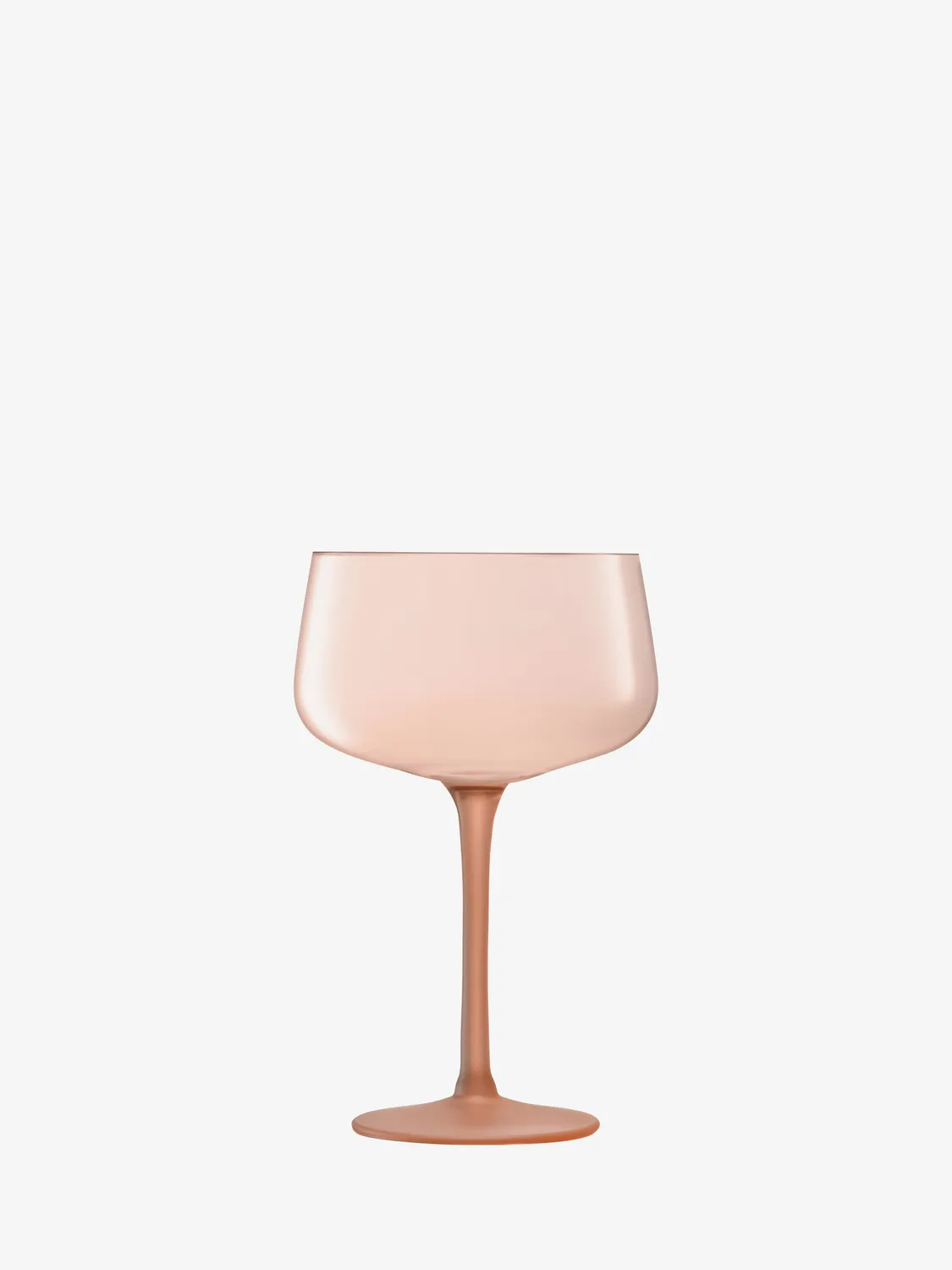 LSA Arc Contrast cocktailskål 2 stk cobalt mat