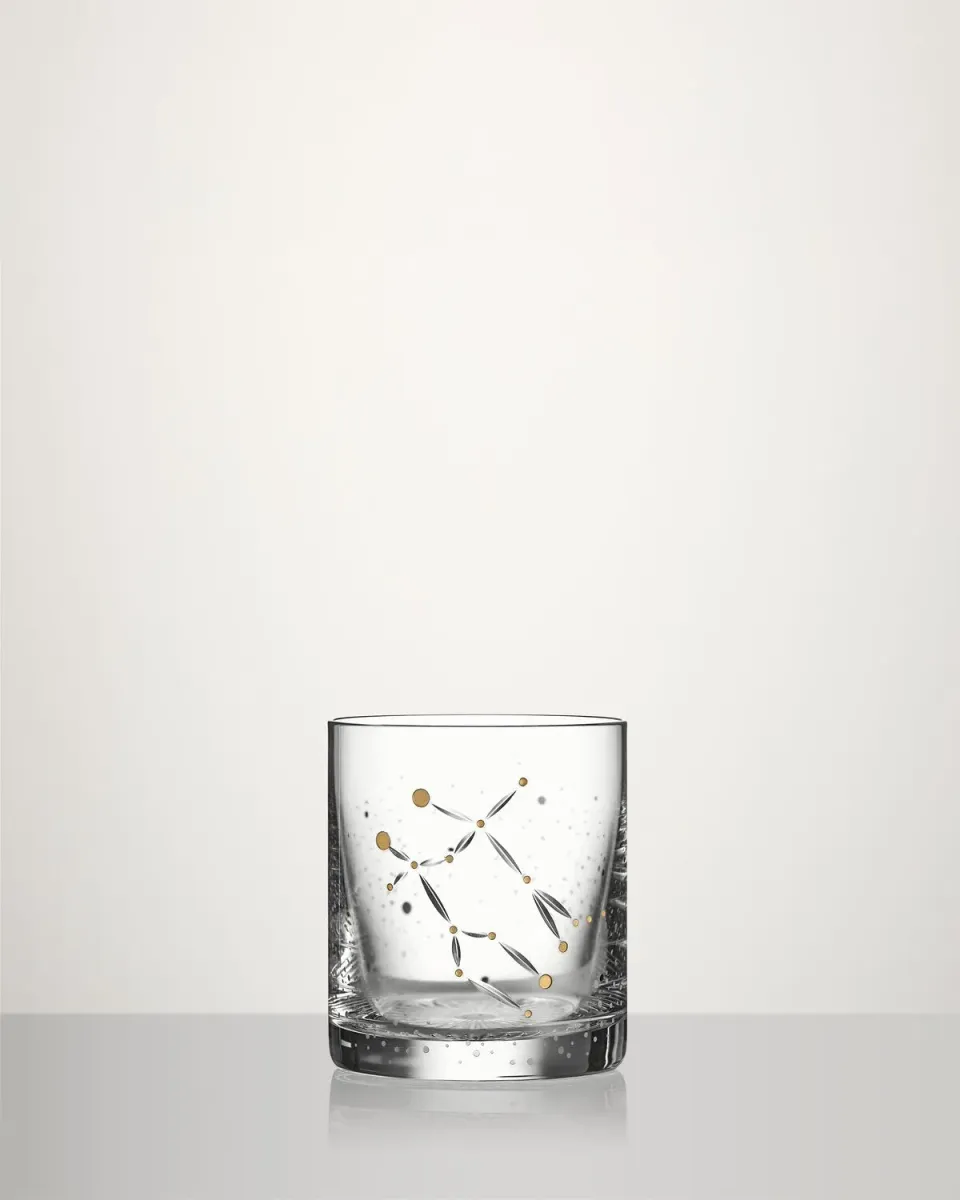 Waterford Zodiac Gemini tumbler krystal