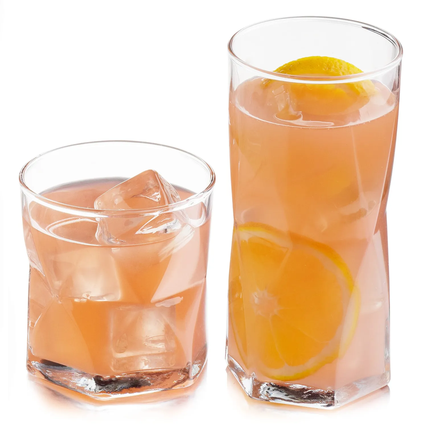 Libbey Rhombus drikkeglas sæt 16 dele klart glas