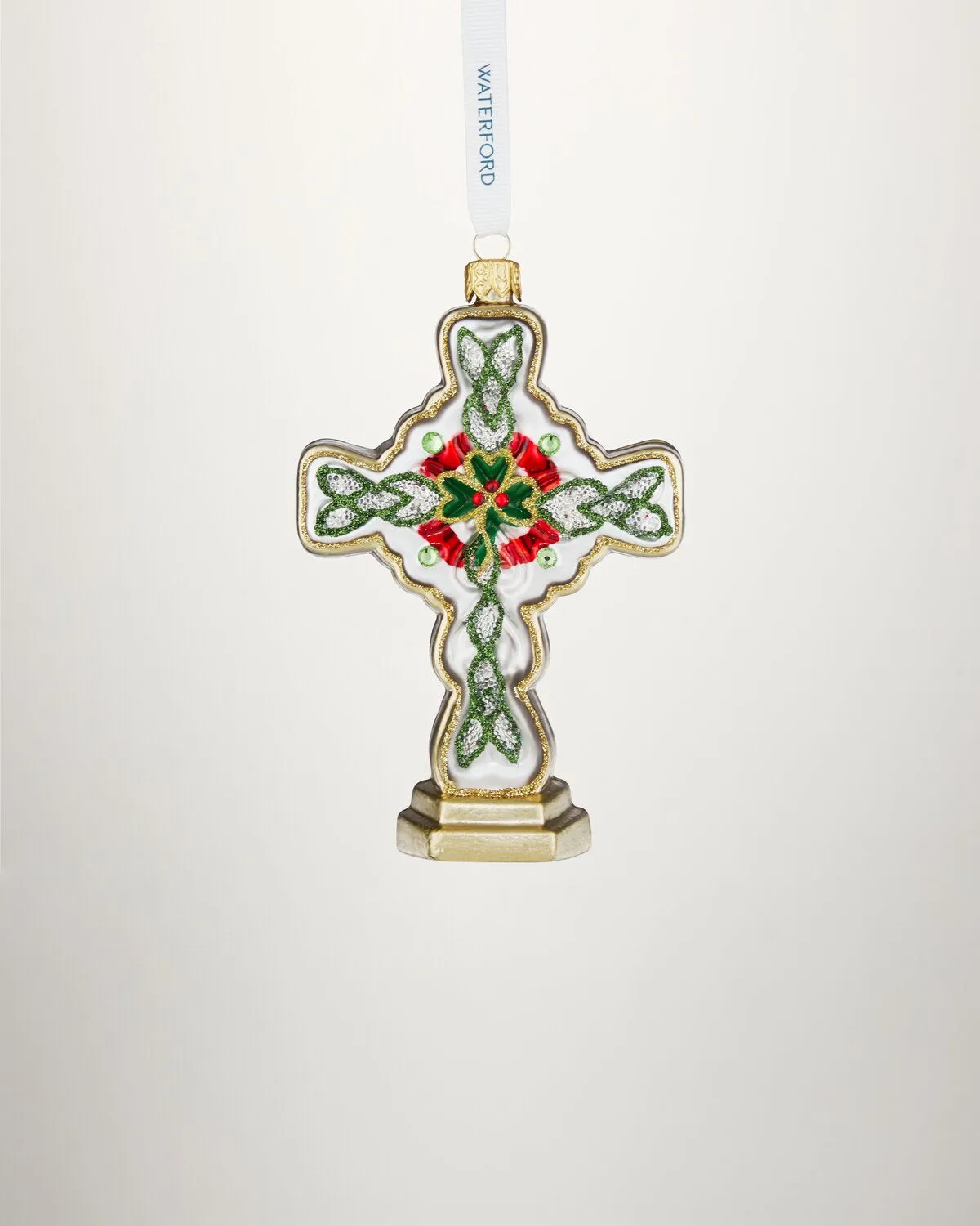 Waterford Holiday Heirlooms kors stående julepynt