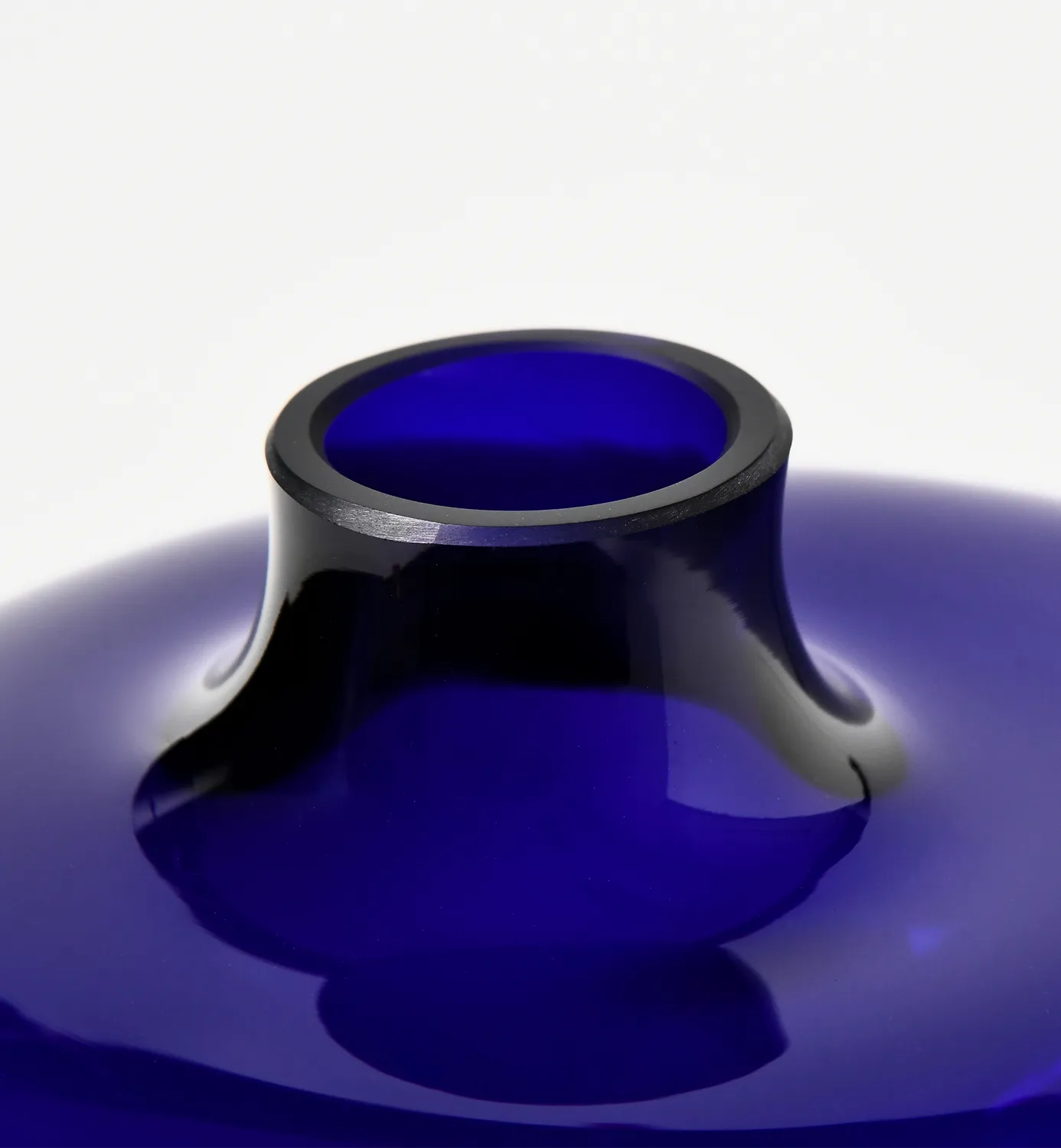 Krosno Pebble 2017 vase 16 cm cobalt