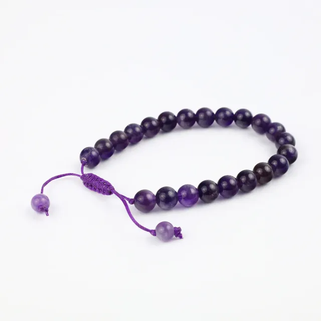El'Cobre Macrame Amethyst armbånd ametyst