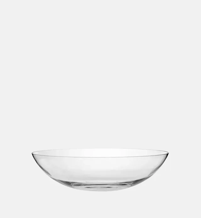 Krosno Lupina serveringsskål 45,3 cm klar krystal