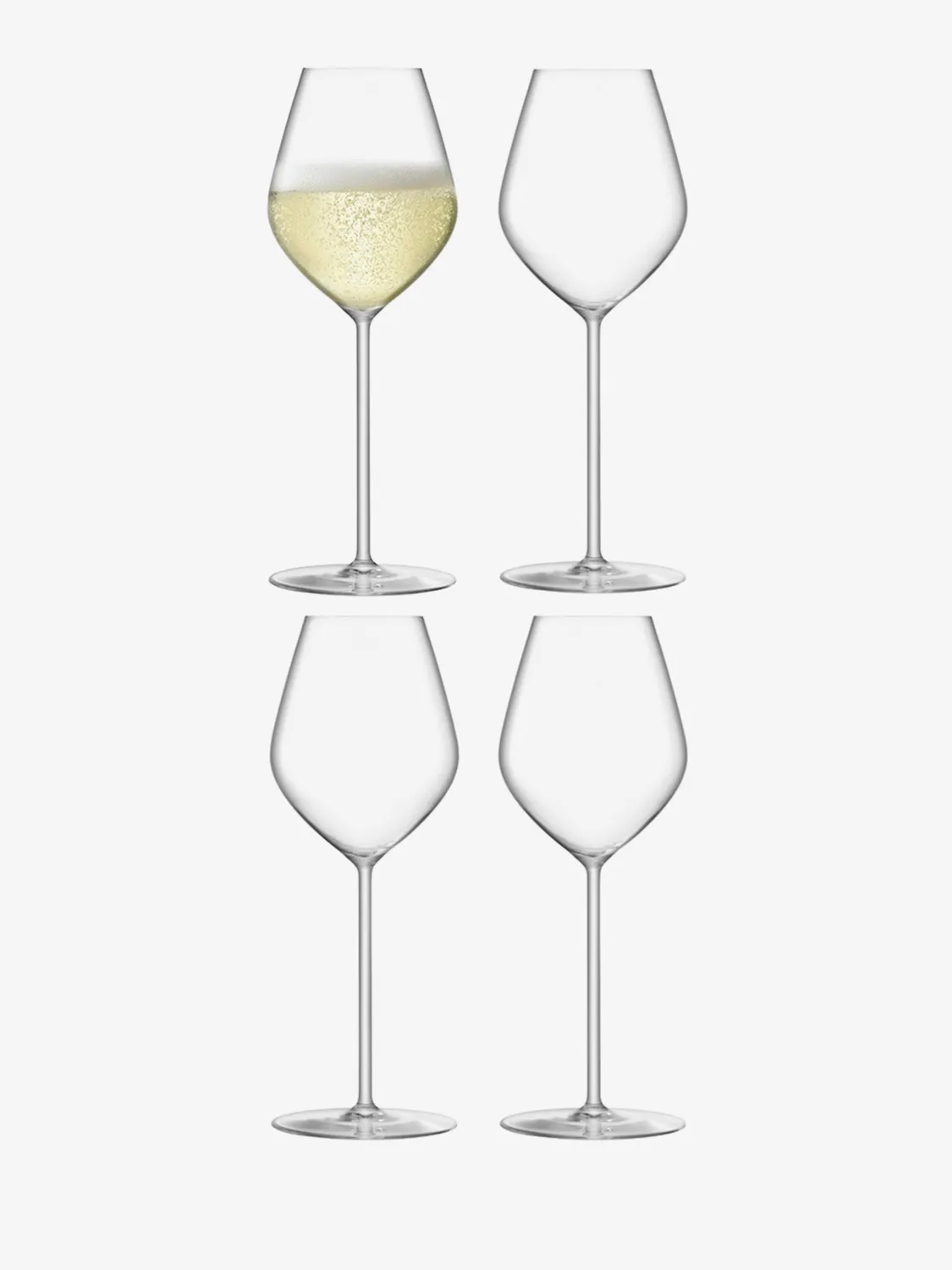 LSA Borough glas sæt 8 stk prosecco cocktail blyfri