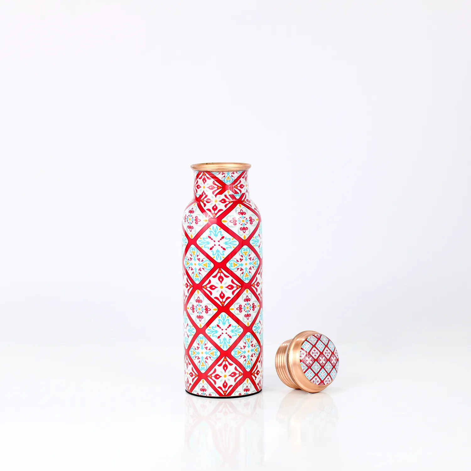 El'Cobre Limited Edition kobberflaske 700 ml Red Blue
