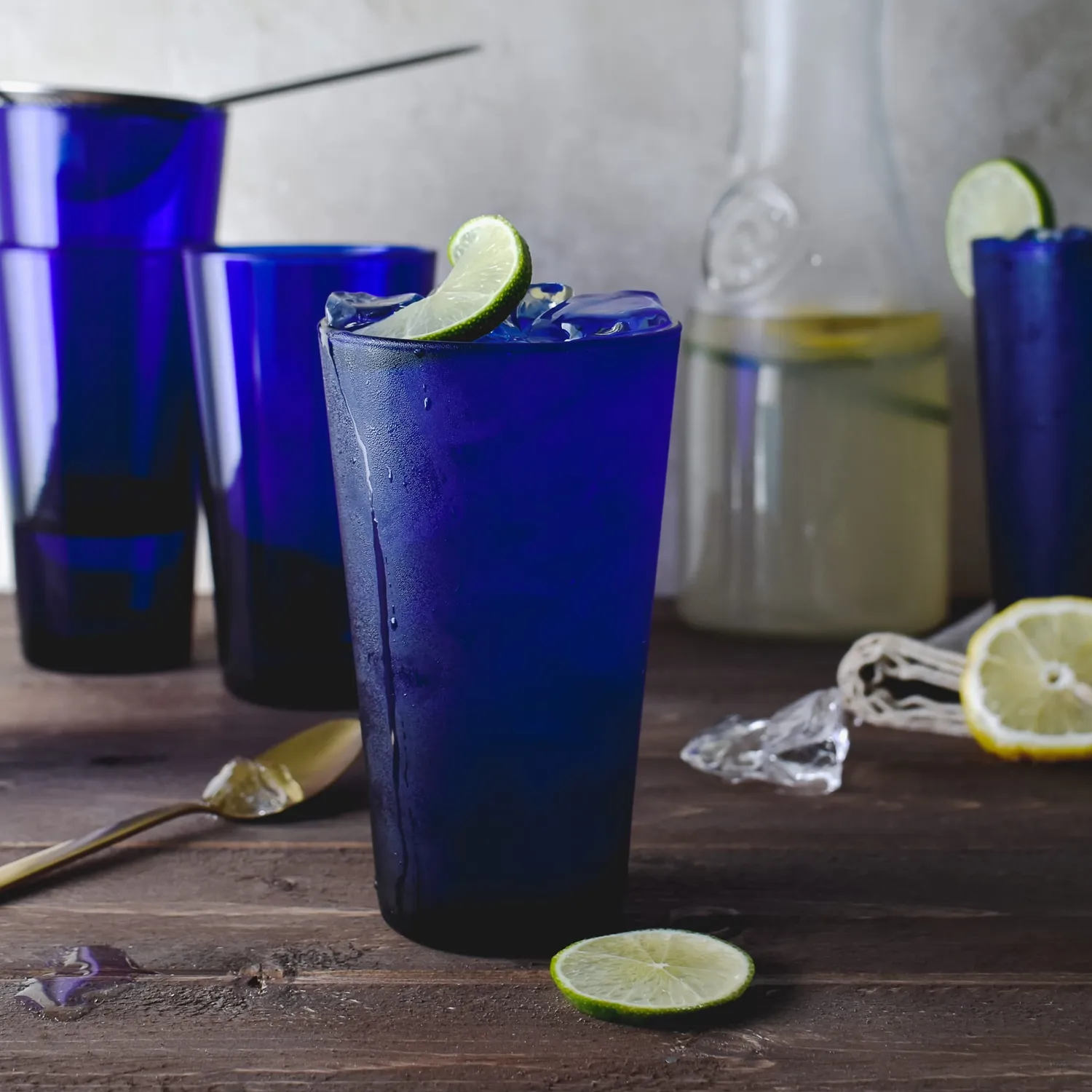 Libbey Flare Cobalt tumbler 8-pak 510 ml blå