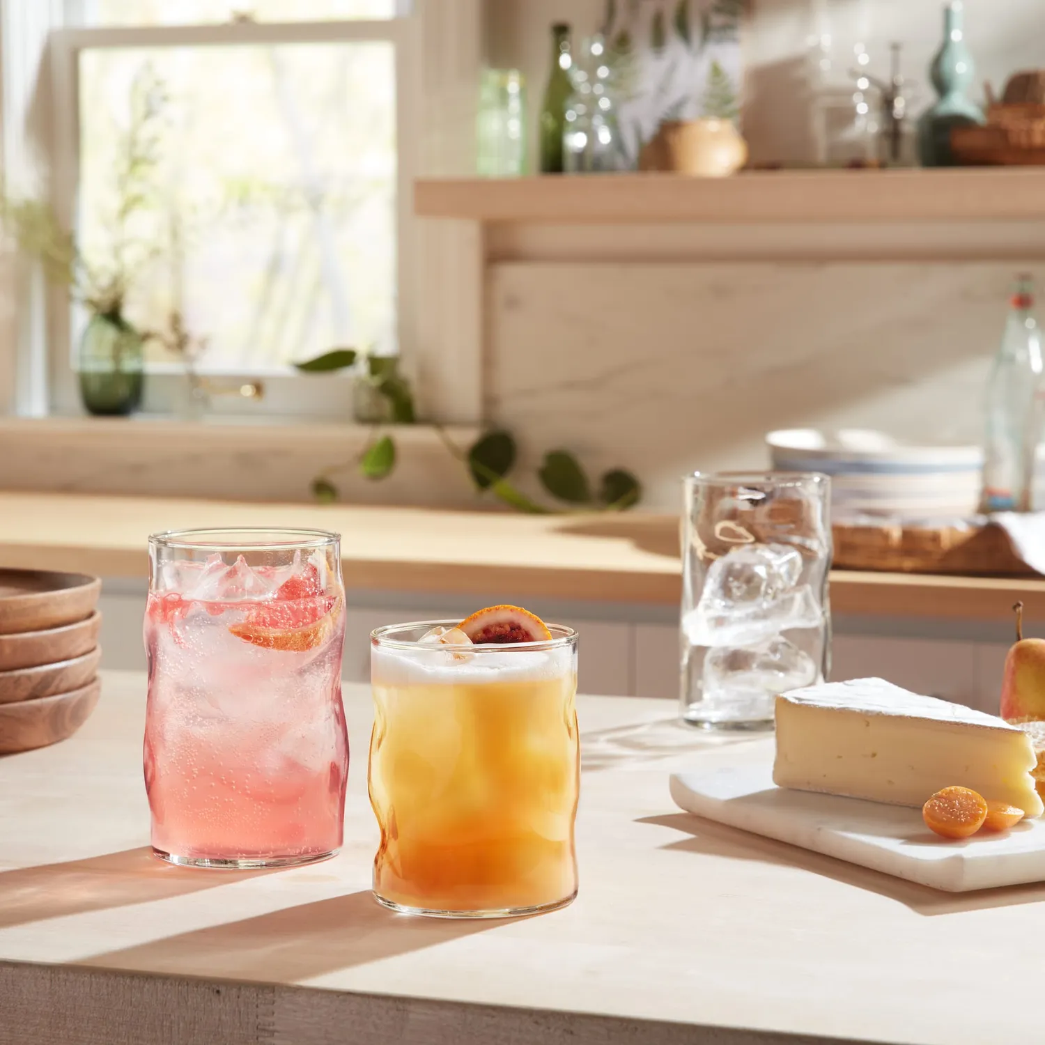 Libbey Lava tumblerglas 8 stk 473 ml riflet glas