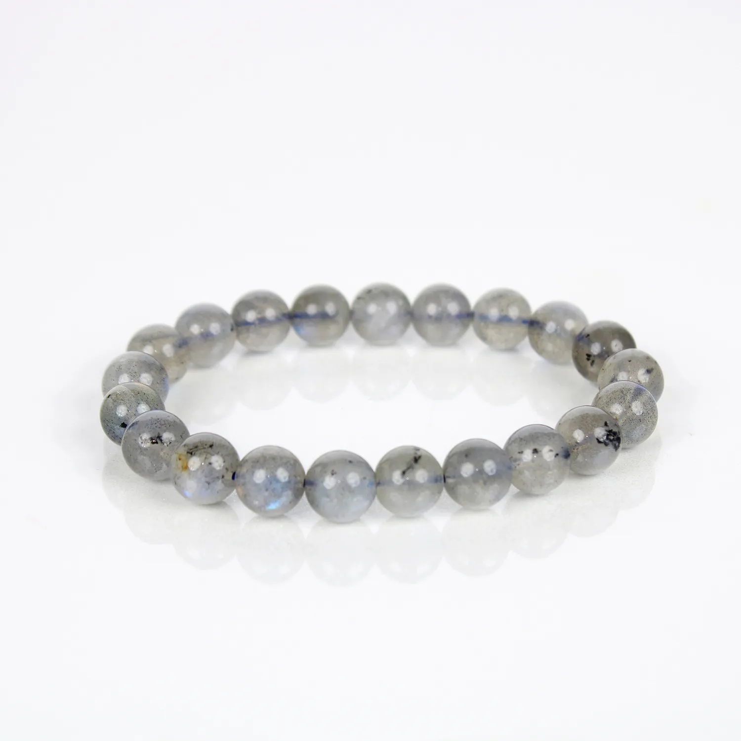 El'Cobre Labradorite krystalarmbånd 8mm natursten