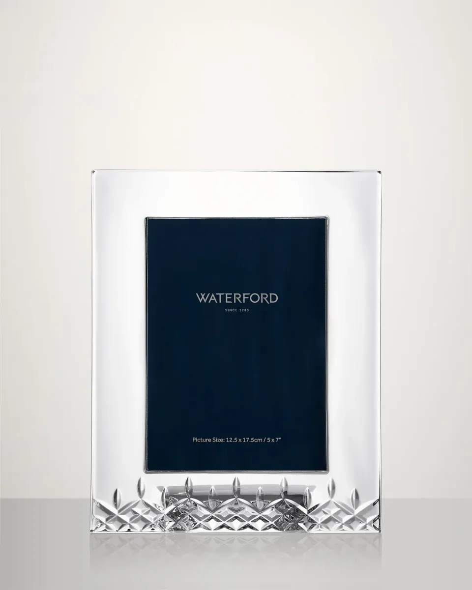 Waterford Lismore Essence 5x7 billedramme krystal