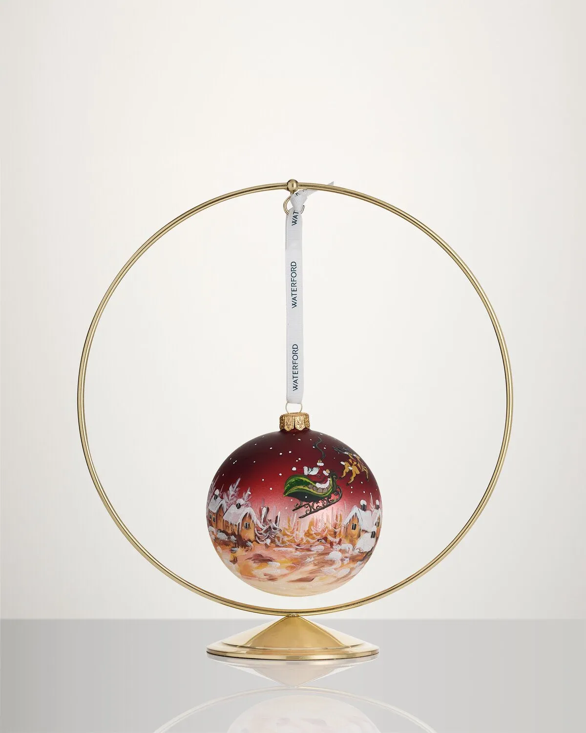 Waterford Ornament Stand julepyntstativ stor guld
