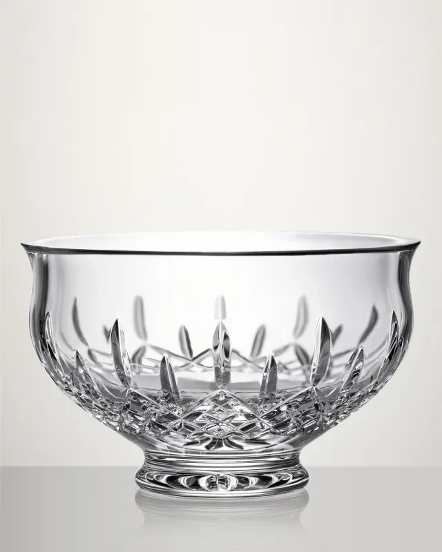 Waterford Lismore skål krystal 25 cm brillantslib
