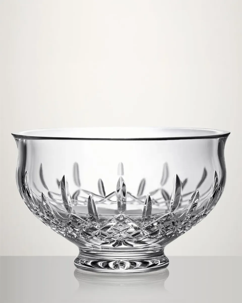 Waterford Lismore skål krystal 25 cm brillantslib