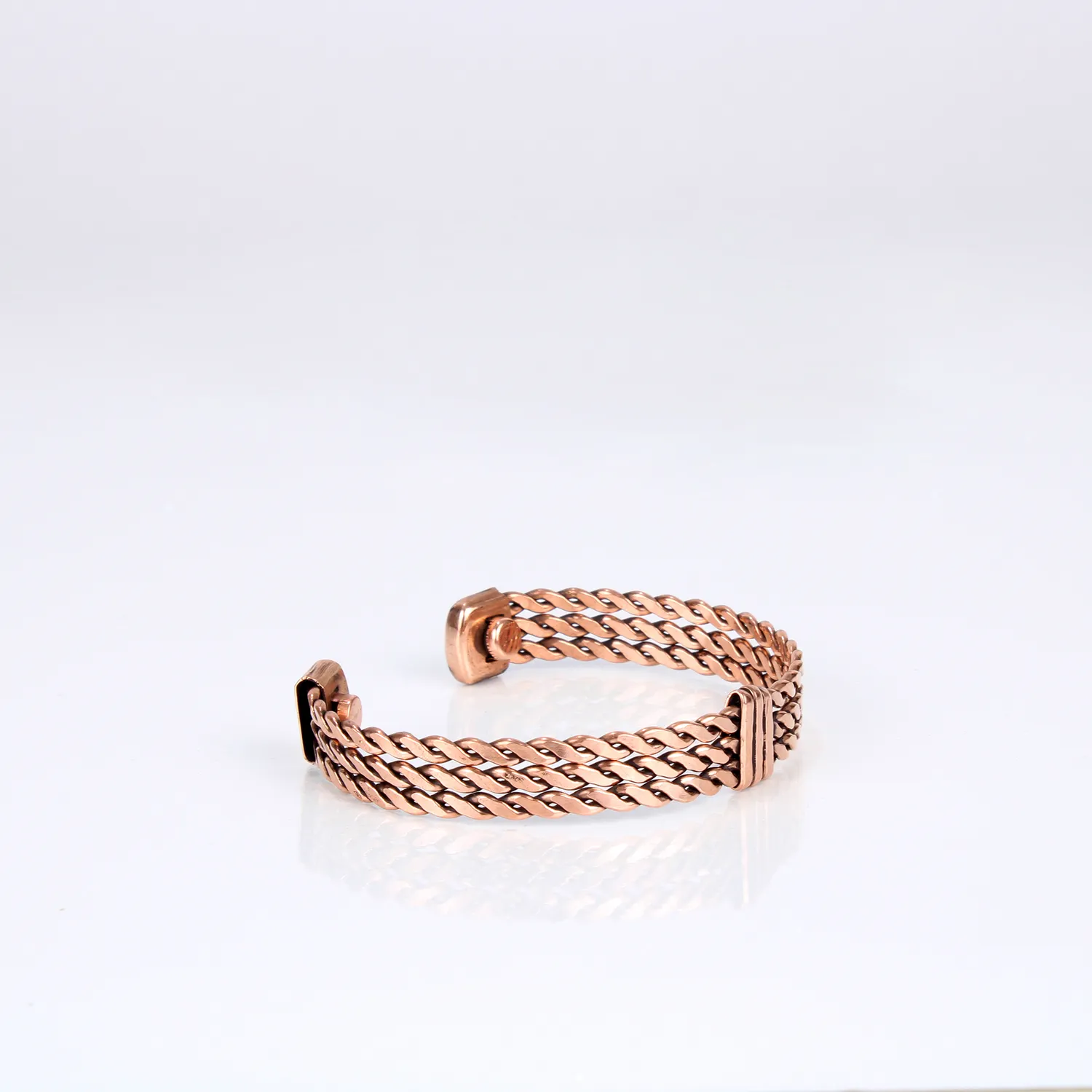 El'Cobre Design 23 kobberarmbånd let med gaveæske