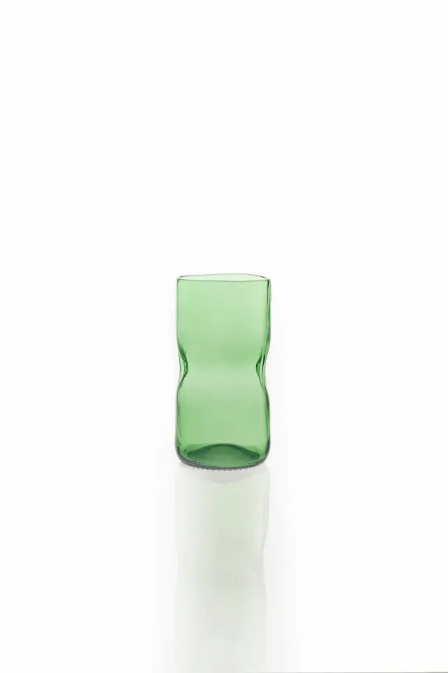 Jesper Jensen Glass Tall drikkeglas grøn genbrugsglas