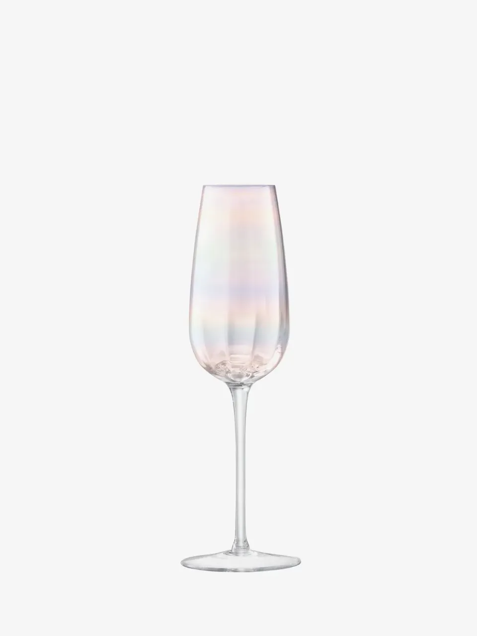 LSA Pearl Champagne Flute glas 2 stk perle