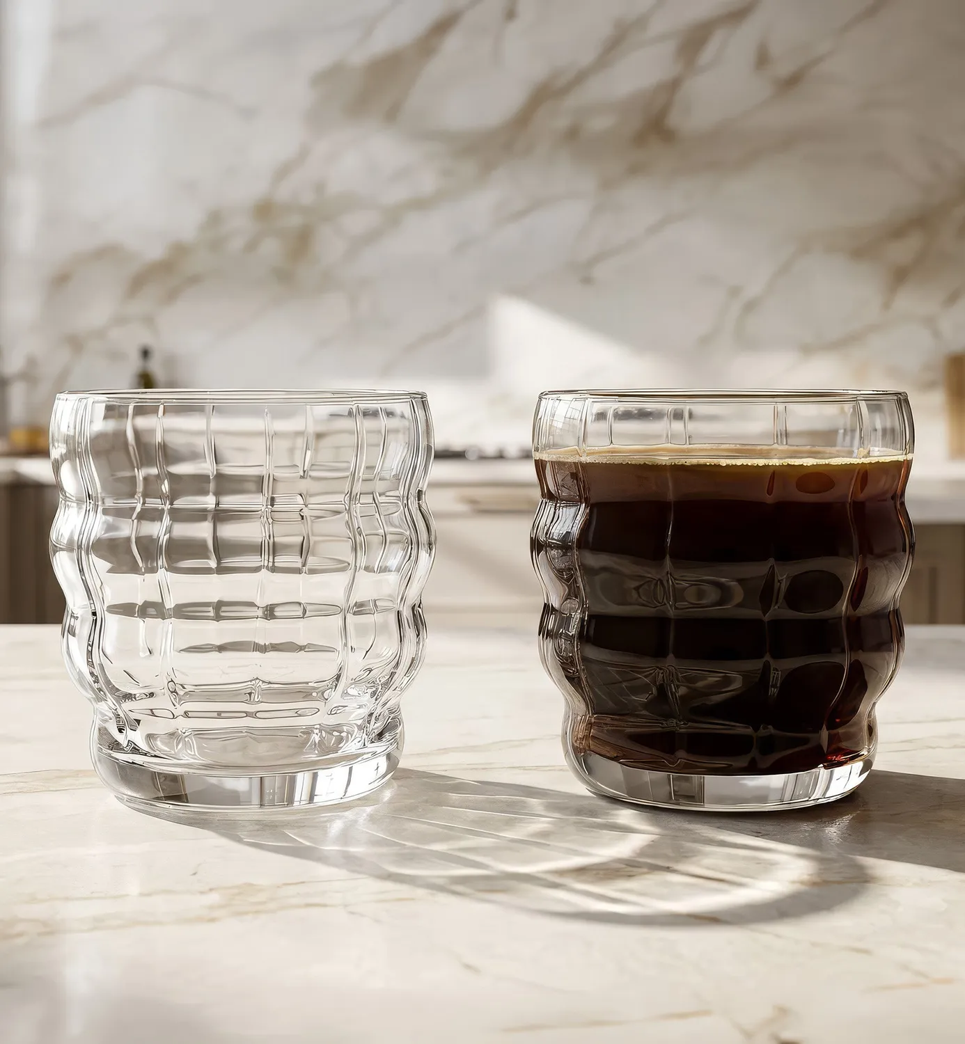 Krosno Coffee Moments cappuccinoglas 330 ml krystal