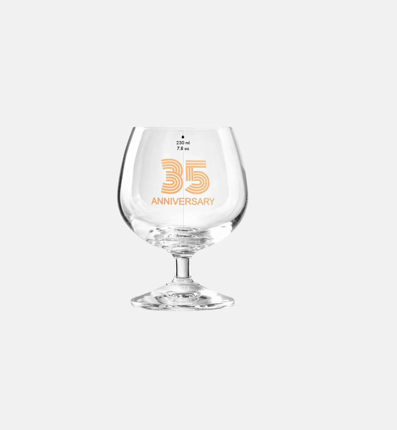 Krosno 35 Anniversary cognacglas 230 ml koral