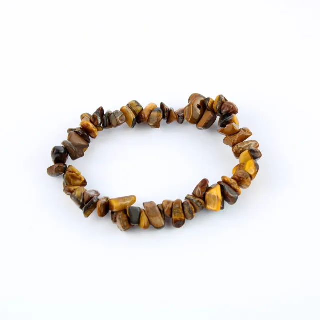El'Cobre Tiger Eye krystalarmbånd tigerøje chips