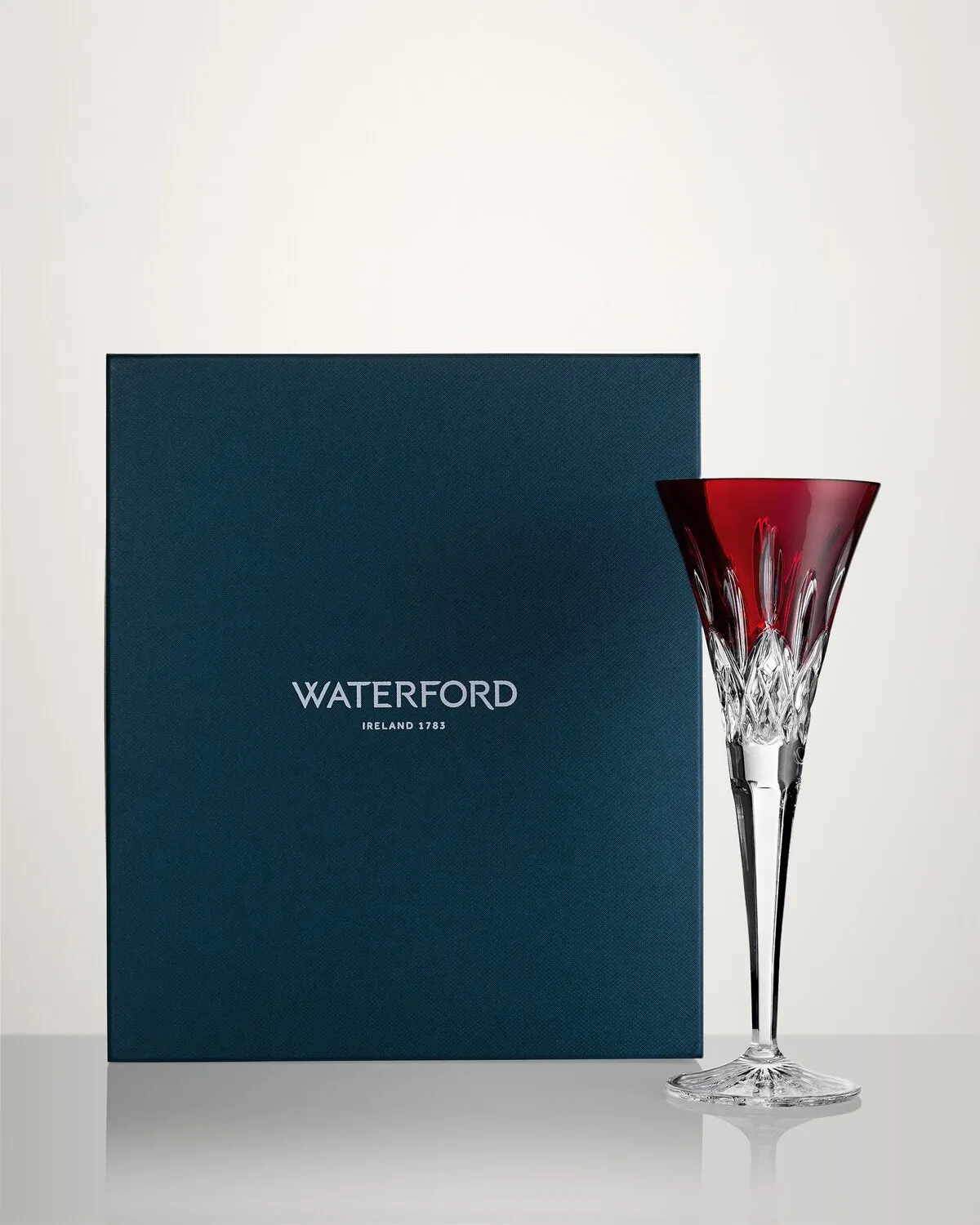 Waterford Lismore Red champagneglas 2 stk rød
