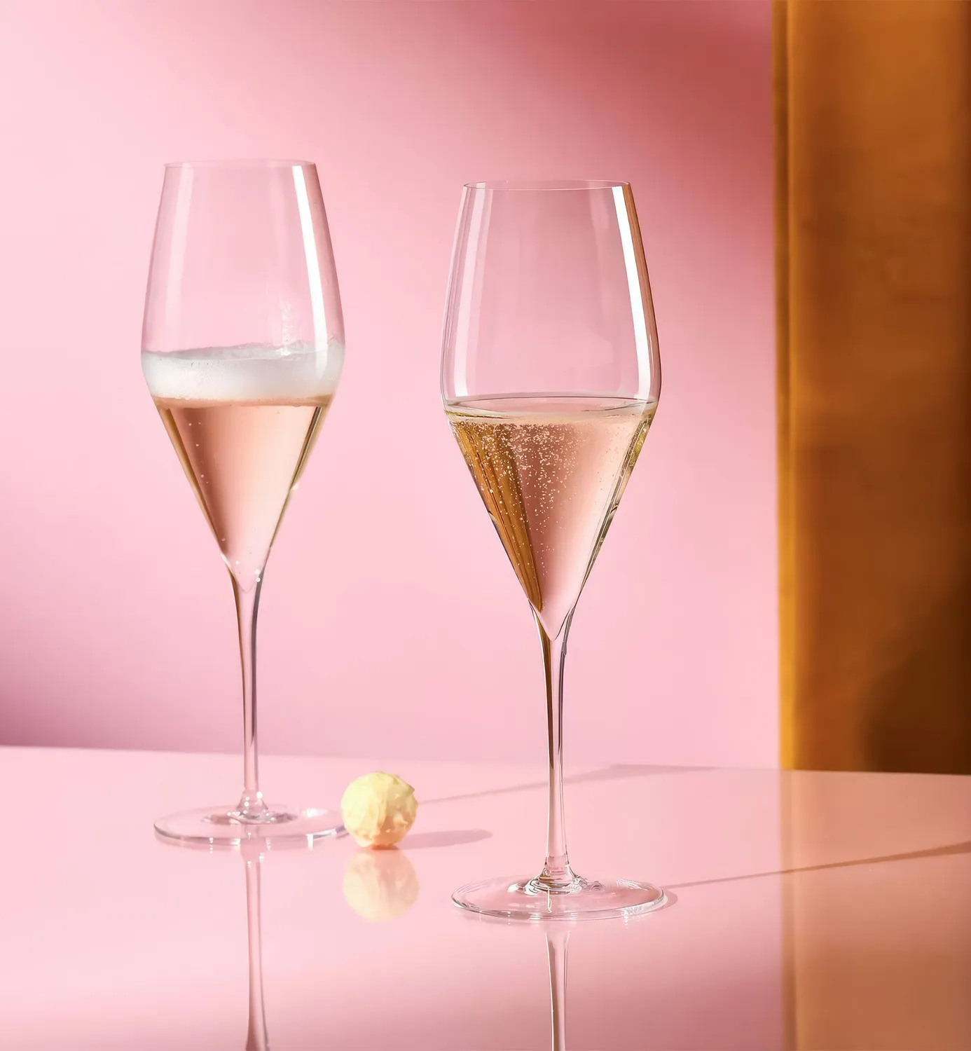 Krosno Symphony champagneglas 390 ml slank