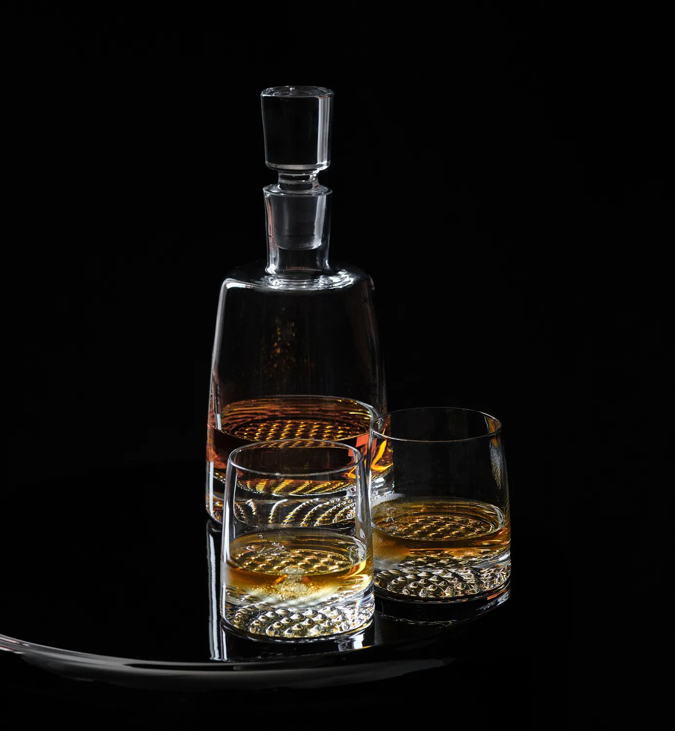 Krosno whiskysæt 7 dele karaffel og glas