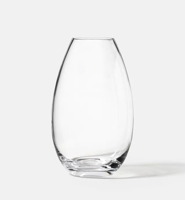 Krosno Gemstone vase 30 cm klar krystal