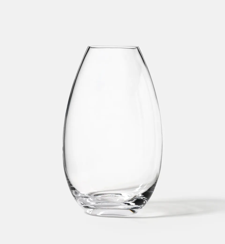 Krosno Gemstone vase 30 cm klar krystal