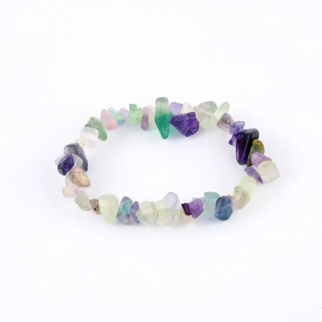 El'Cobre Fluorite Chip armbånd fluorite chips