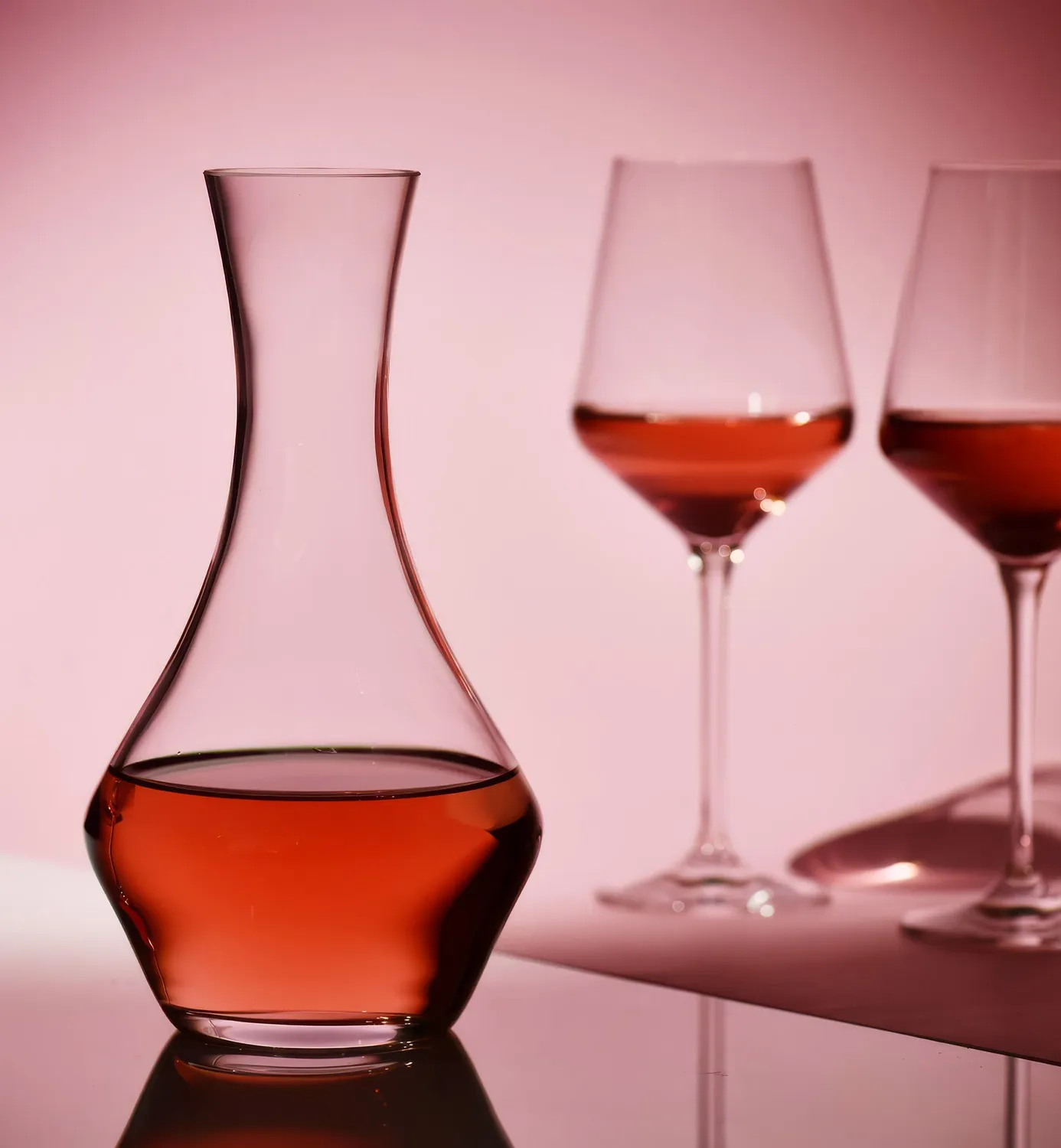 Krosno Essence vinkaraffel 750 ml klar glas