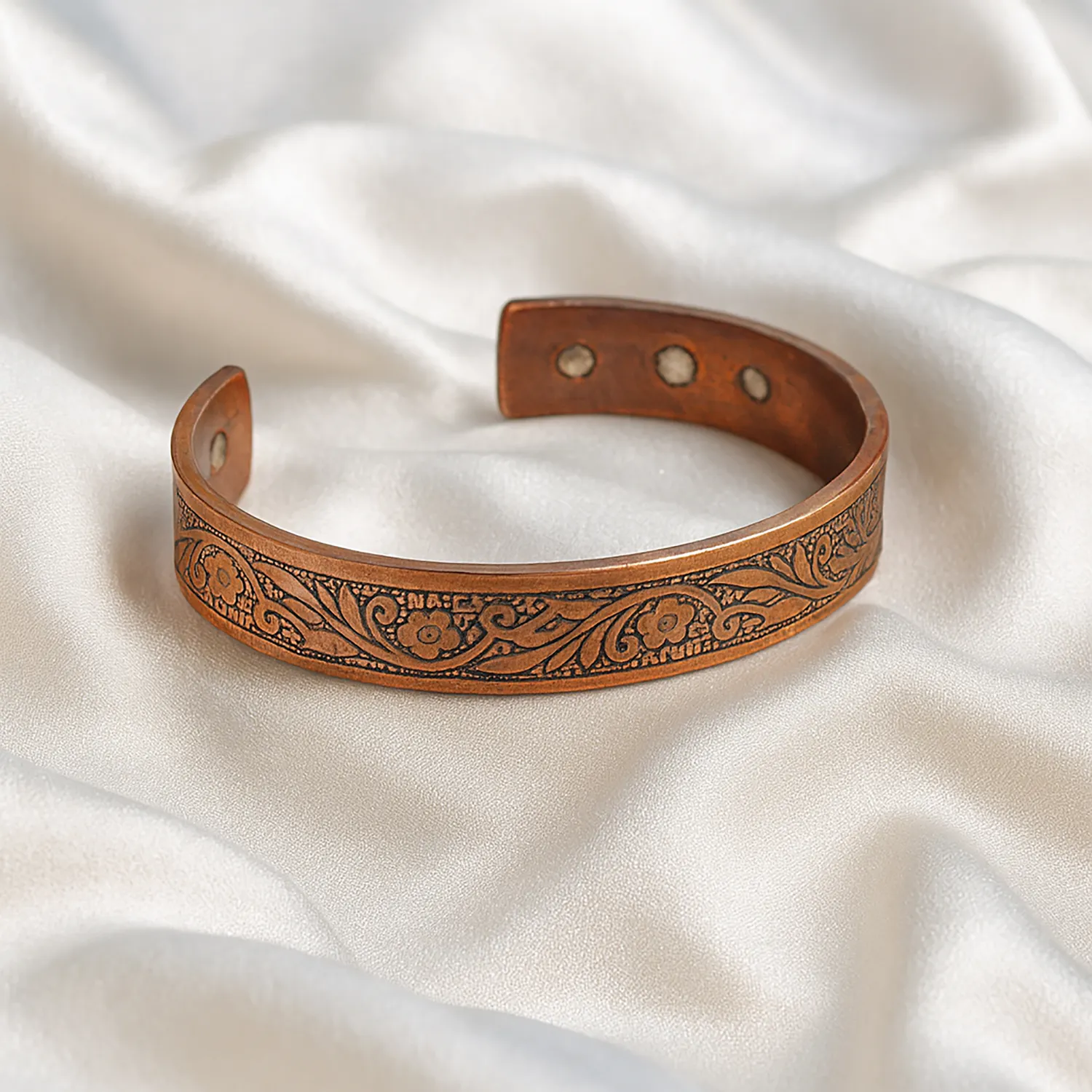 El'Cobre Design 8 kobberarmbånd med magneter