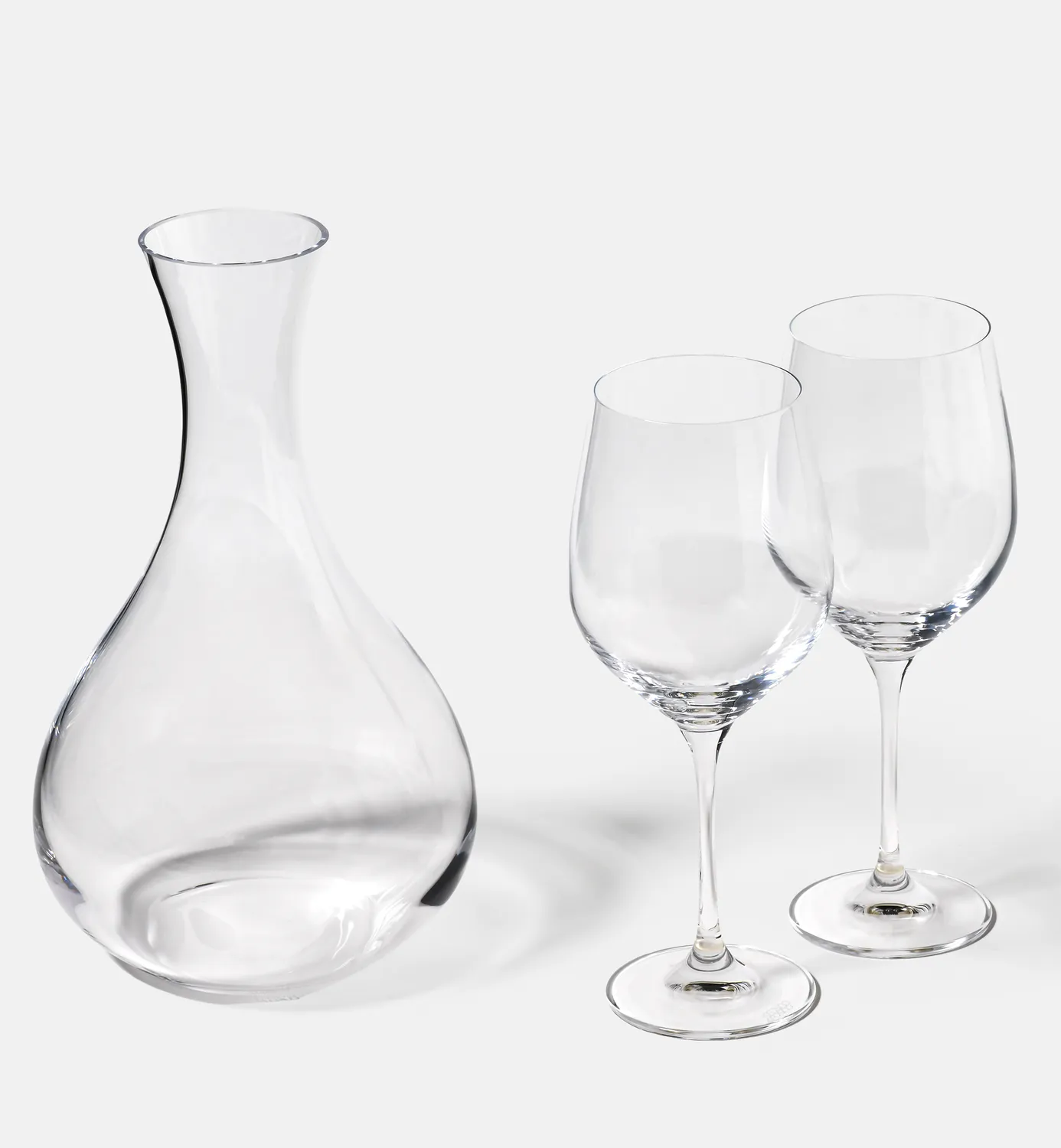 Krosno vinsæt 3 dele karaffel og glas krystal