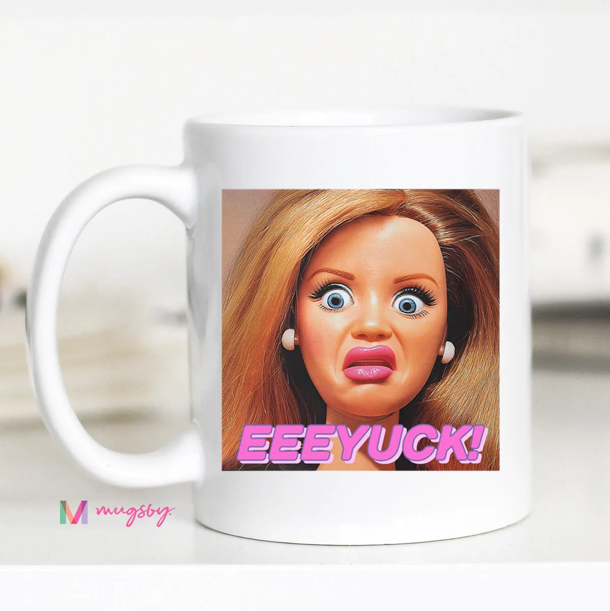 Mugsby Eeeyuck krus 11 oz hvid keramik meme