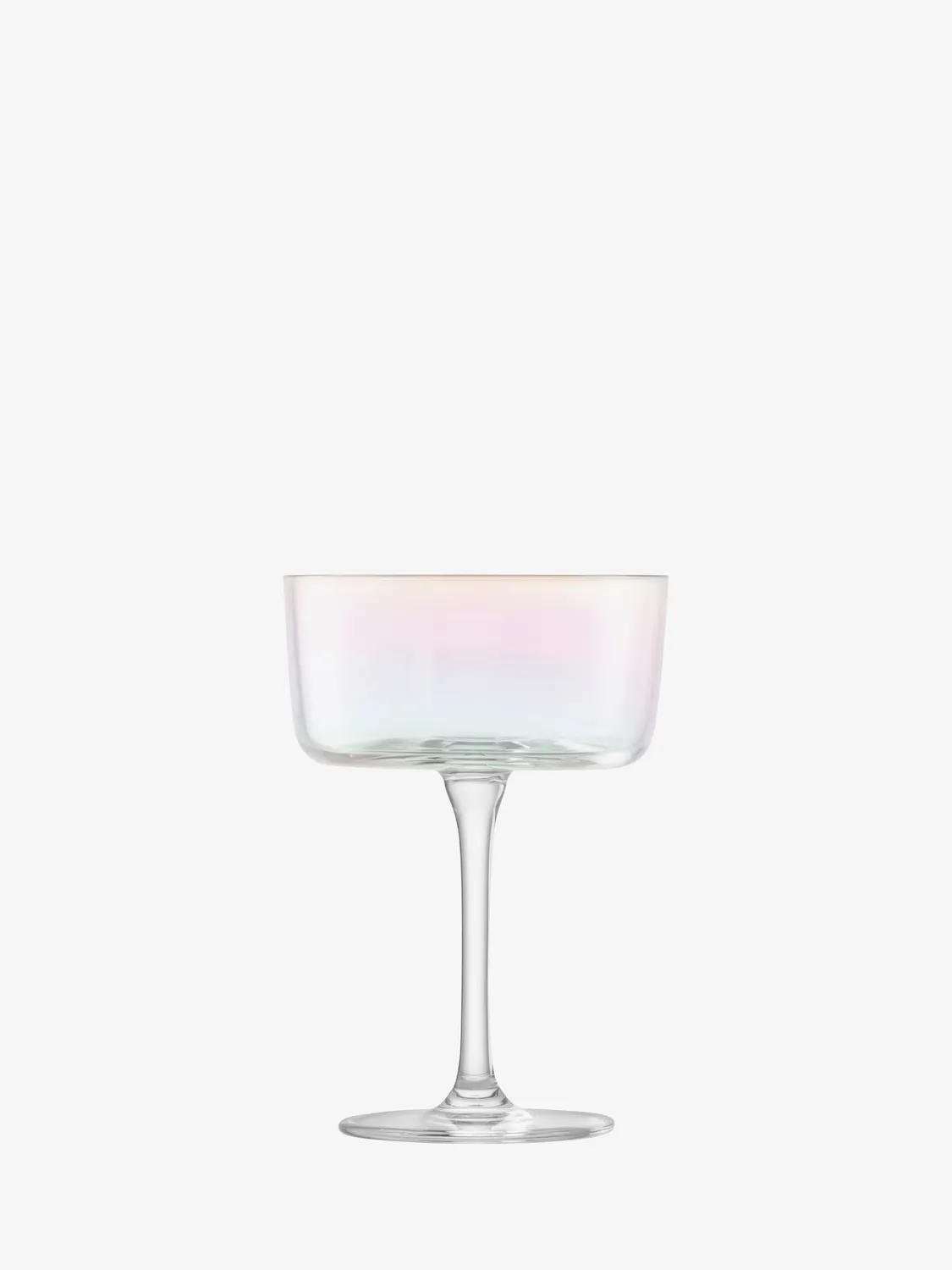 LSA Iridescence Champagne Cocktailglas 2 stk iriserende
