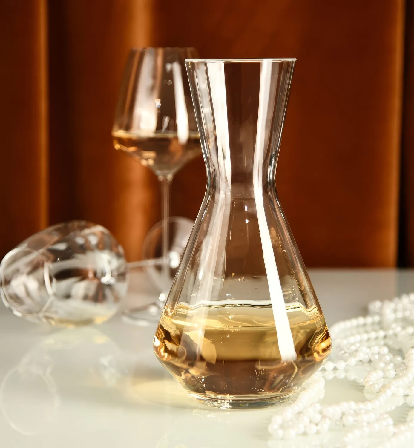 Krosno Celebration karaffel 1200 ml klart glas