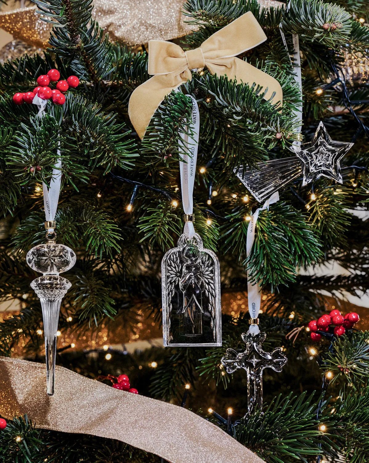 Waterford Christmas Annual Cross 2026 ornament krystal