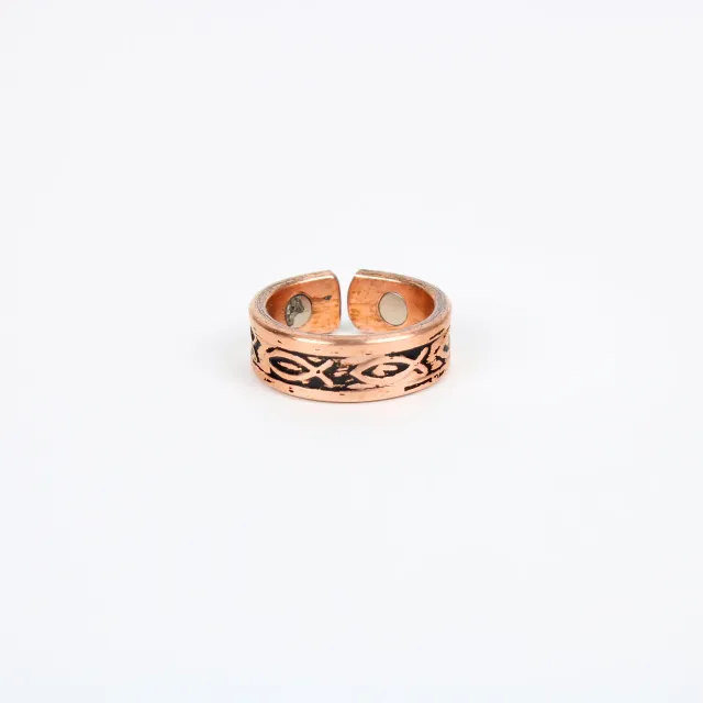 El'Cobre Design 5 kobberring magnet justerbar