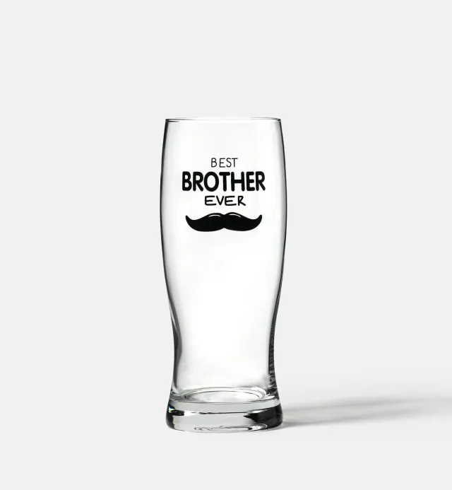 Krosno Best Brother Ever ølglas 500 ml gave